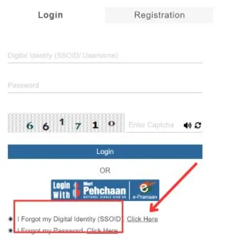 sso id recovery