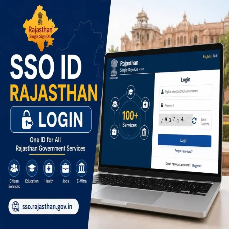 sso id rajasthan login